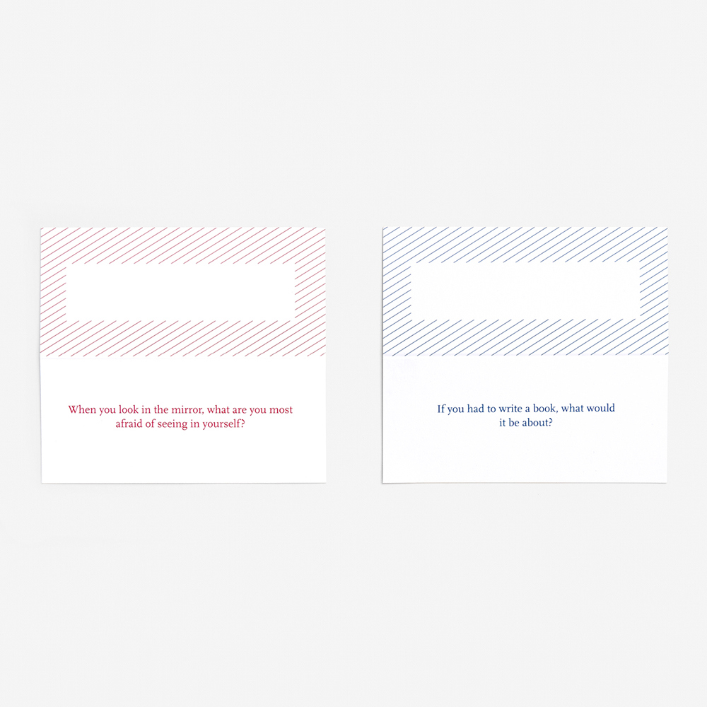 The School of Life Table Talk Placecards